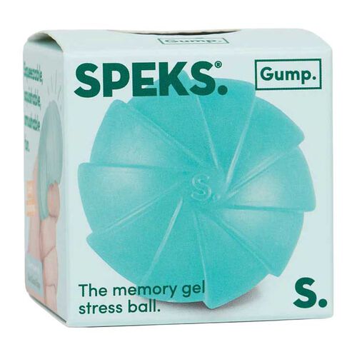 Speks Gump Surface Textured Stress Ball - Sea Glass Edge